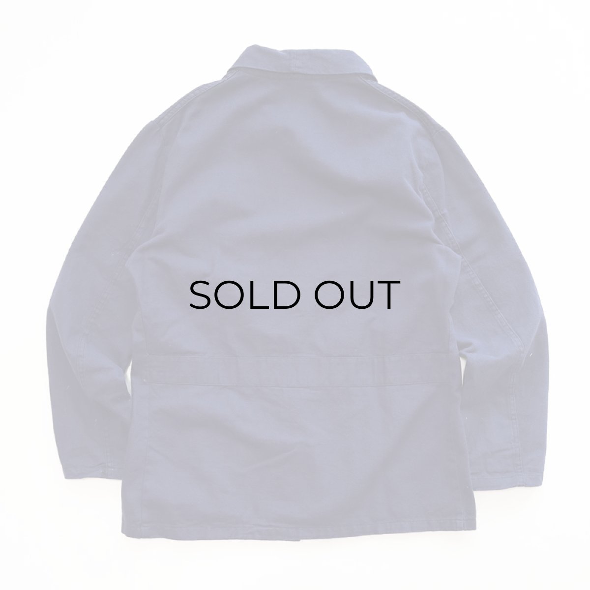 画像2: OLD VALENTINI COTTON TWILL ITALIAN WORK JACKET (2)