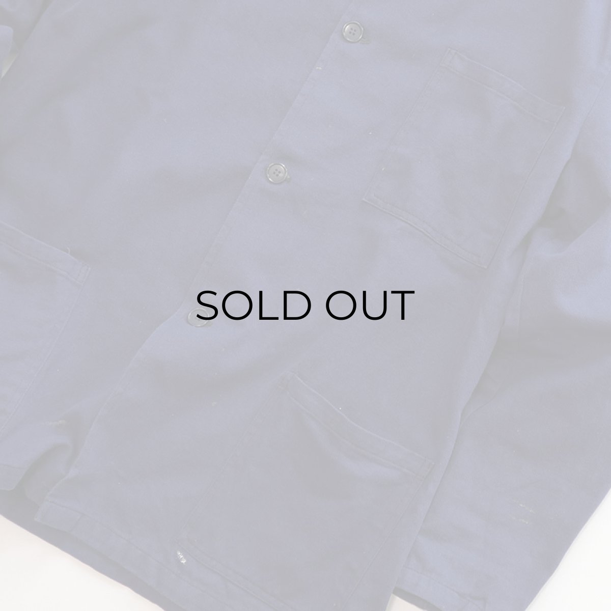 画像4: OLD VALENTINI COTTON TWILL ITALIAN WORK JACKET (4)