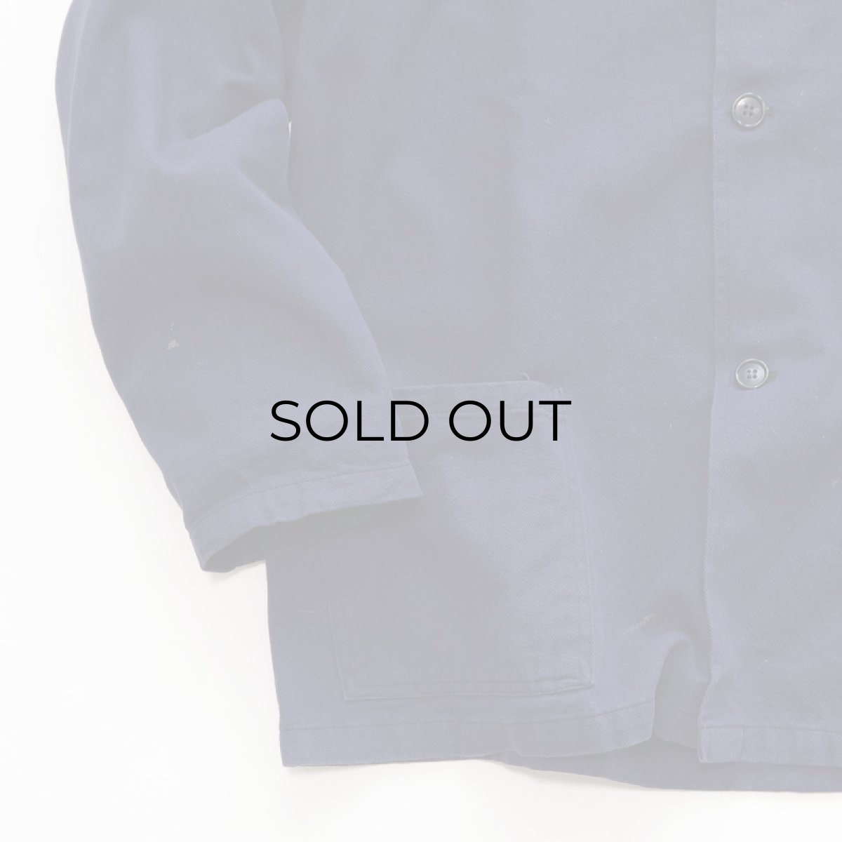 画像3: OLD VALENTINI COTTON TWILL ITALIAN WORK JACKET (3)