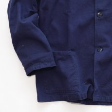 画像3: OLD VALENTINI COTTON TWILL ITALIAN WORK JACKET (3)