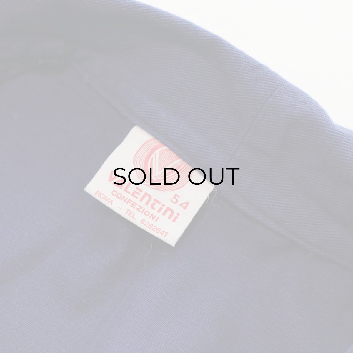 画像10: OLD VALENTINI COTTON TWILL ITALIAN WORK JACKET (10)