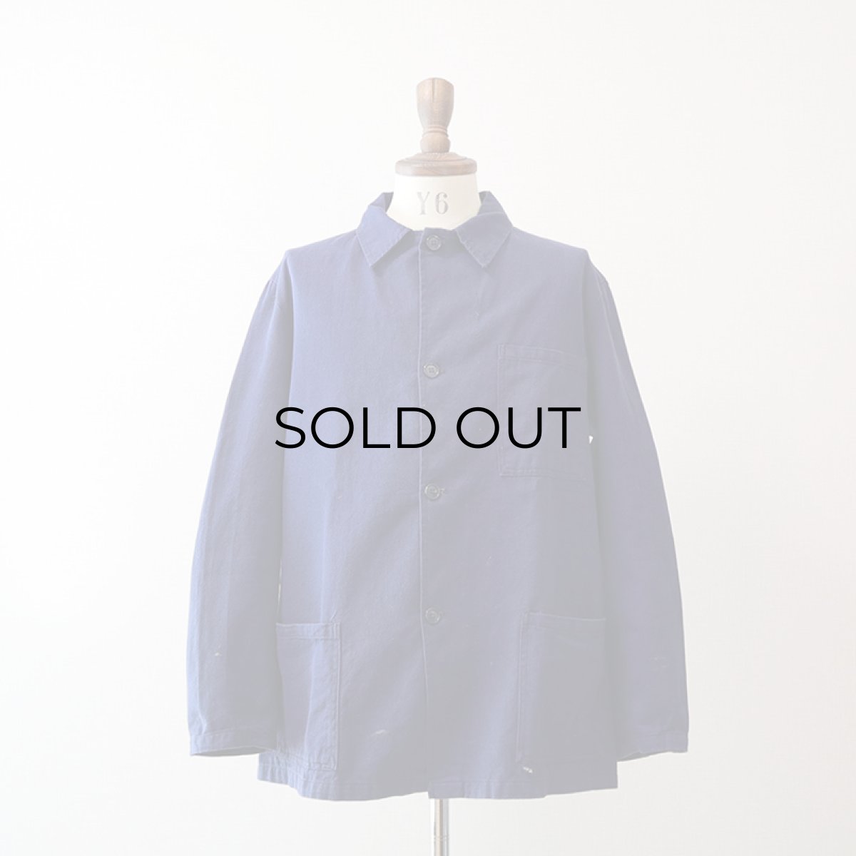 画像11: OLD VALENTINI COTTON TWILL ITALIAN WORK JACKET (11)