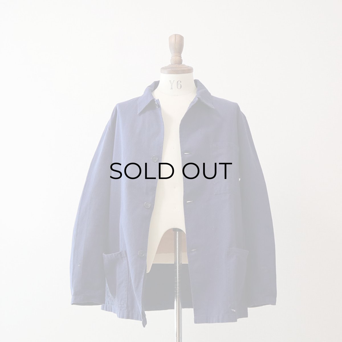 画像12: OLD VALENTINI COTTON TWILL ITALIAN WORK JACKET (12)