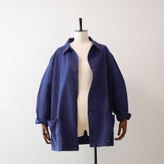 画像13: OLD VALENTINI COTTON TWILL ITALIAN WORK JACKET (13)