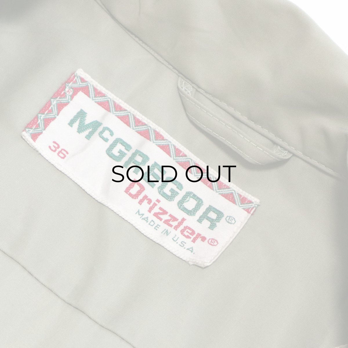 画像6: 70's McGREGOR "Drizzler" ZIP JACKET (6)