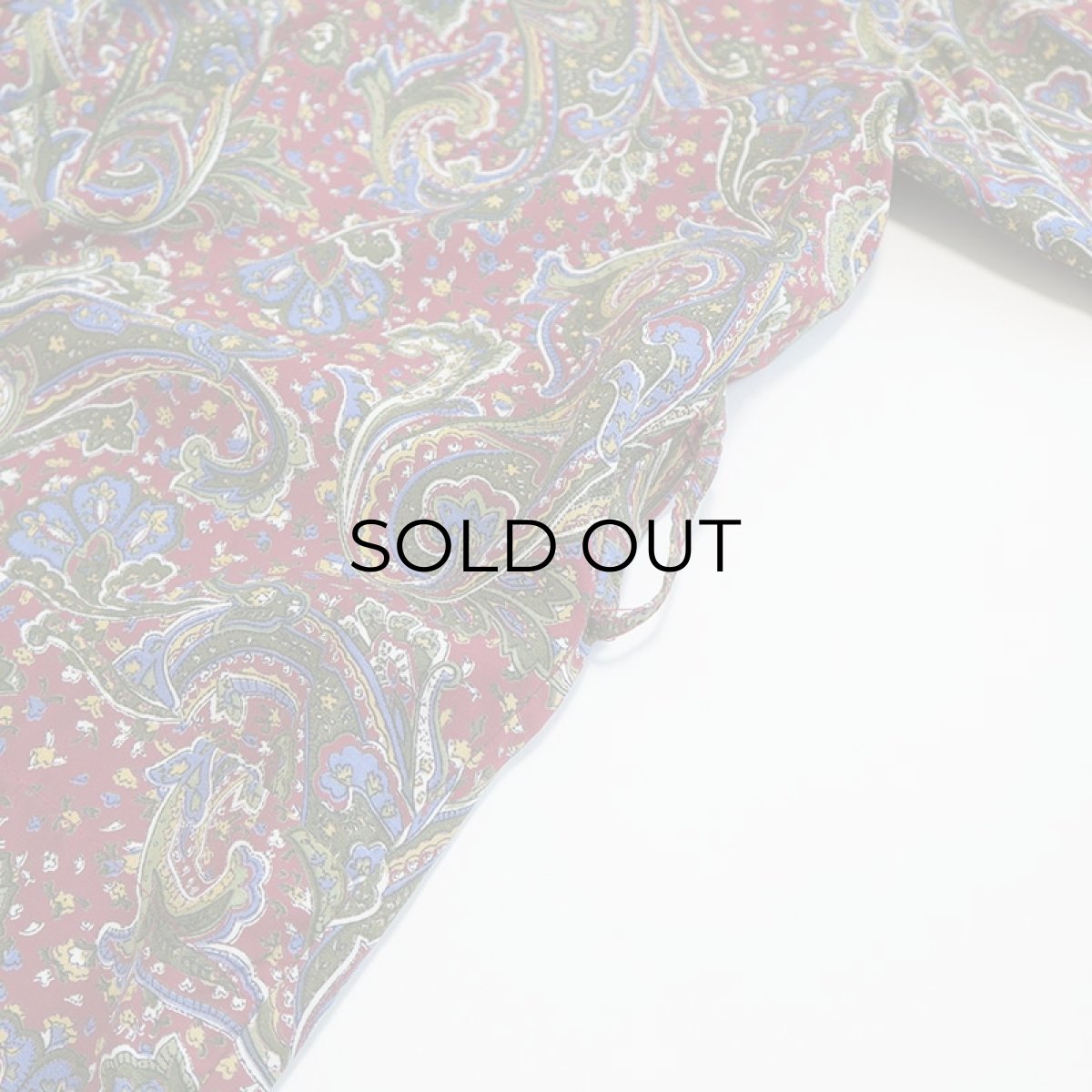 画像6: 〜70's octopus RAYON ALL OVER PATTERN ROBE (6)