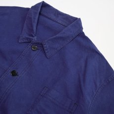 画像3: OLD FRENCH MILITARY COTTON TWILL WORK JACKET (3)