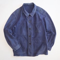 画像1: 〜70's FRENCH MILITARY COTTON TWILL WORK JACKET (1)