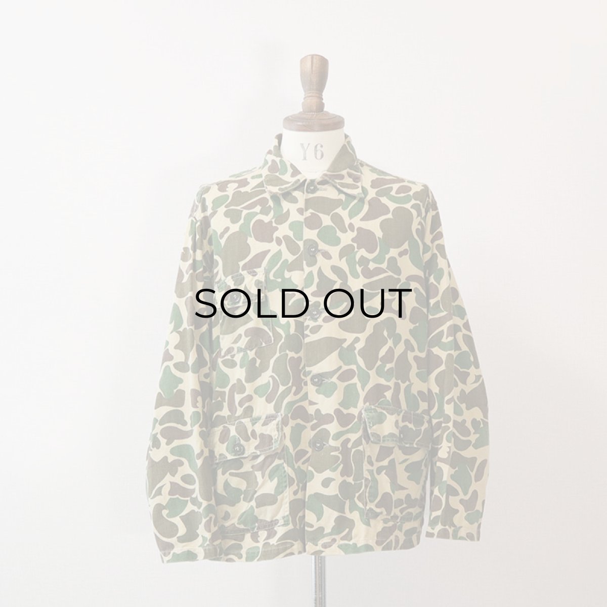 画像8: OLD WEATHERITE SPORTSWEAR COTTON PRINT DUCK HUNTER CAMOUFLAGE HUNTING JACKET (8)