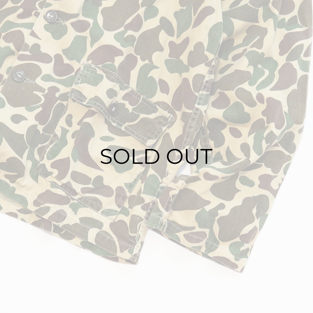 画像4: OLD WEATHERITE SPORTSWEAR COTTON PRINT DUCK HUNTER CAMOUFLAGE HUNTING JACKET (4)