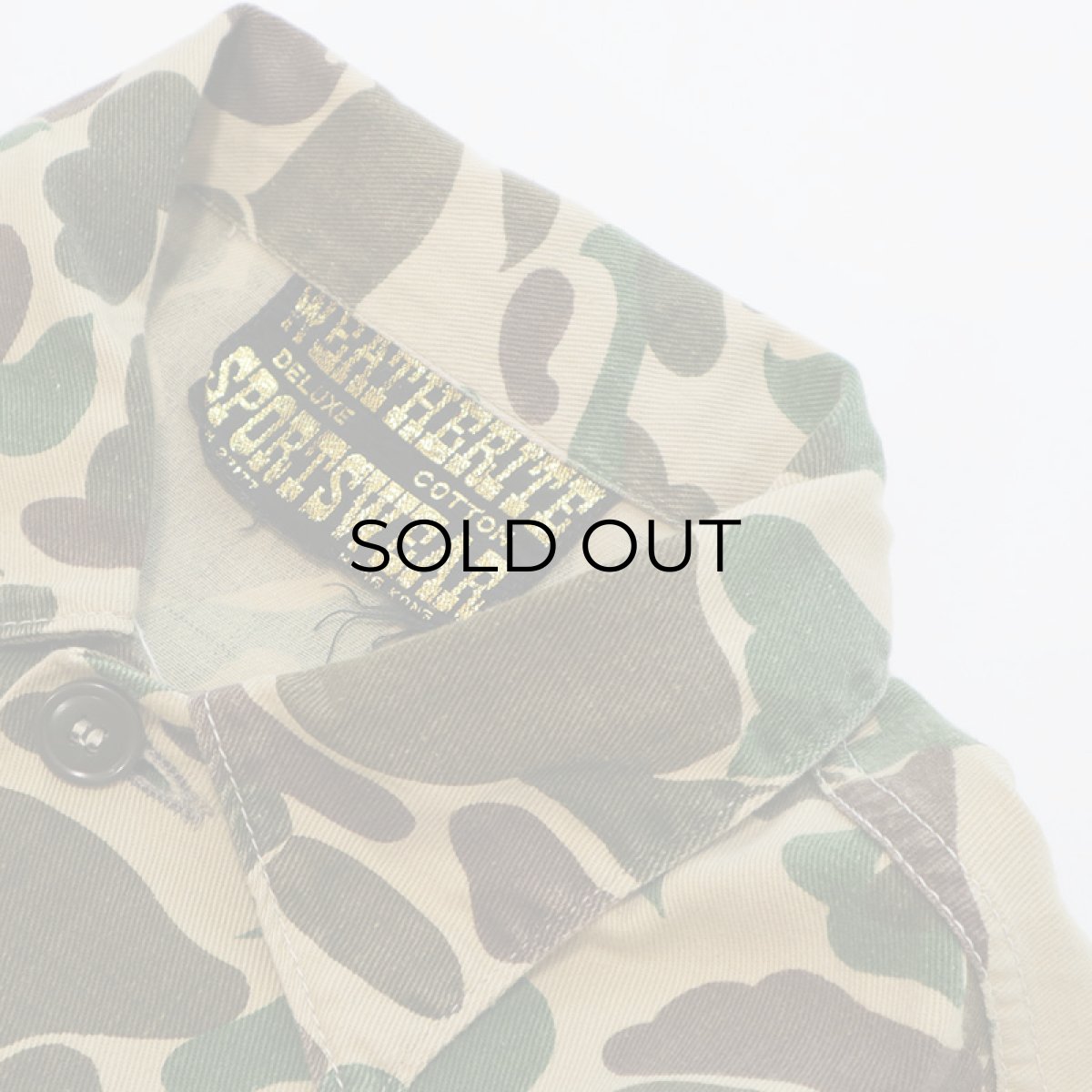 画像6: OLD WEATHERITE SPORTSWEAR COTTON PRINT DUCK HUNTER CAMOUFLAGE HUNTING JACKET (6)