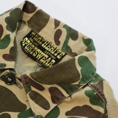 画像6: OLD WEATHERITE SPORTSWEAR COTTON PRINT DUCK HUNTER CAMOUFLAGE HUNTING JACKET (6)