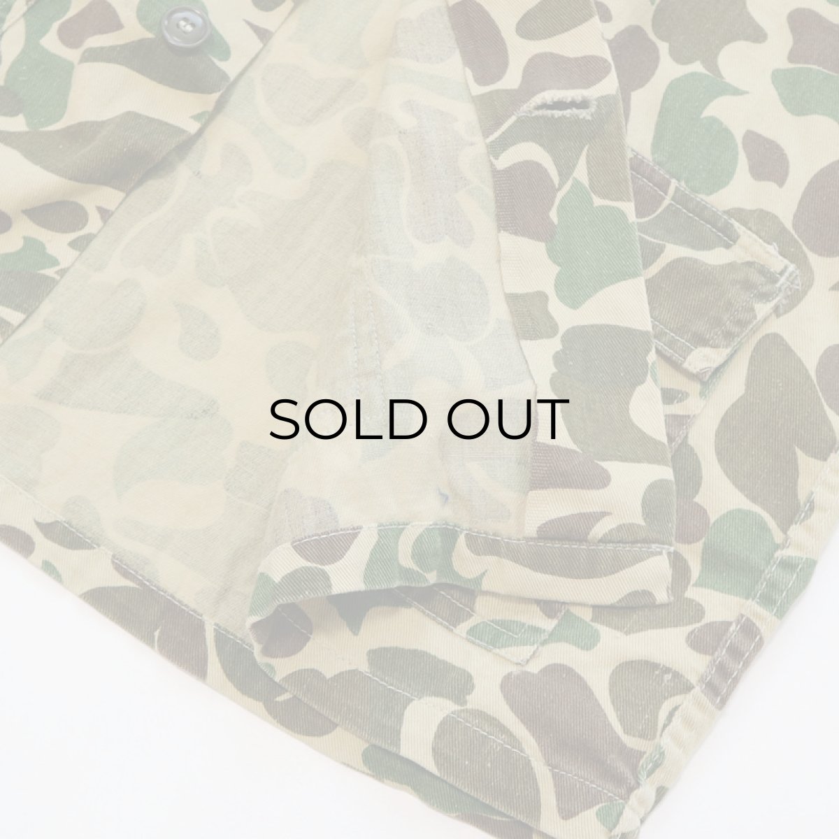 画像5: OLD WEATHERITE SPORTSWEAR COTTON PRINT DUCK HUNTER CAMOUFLAGE HUNTING JACKET (5)