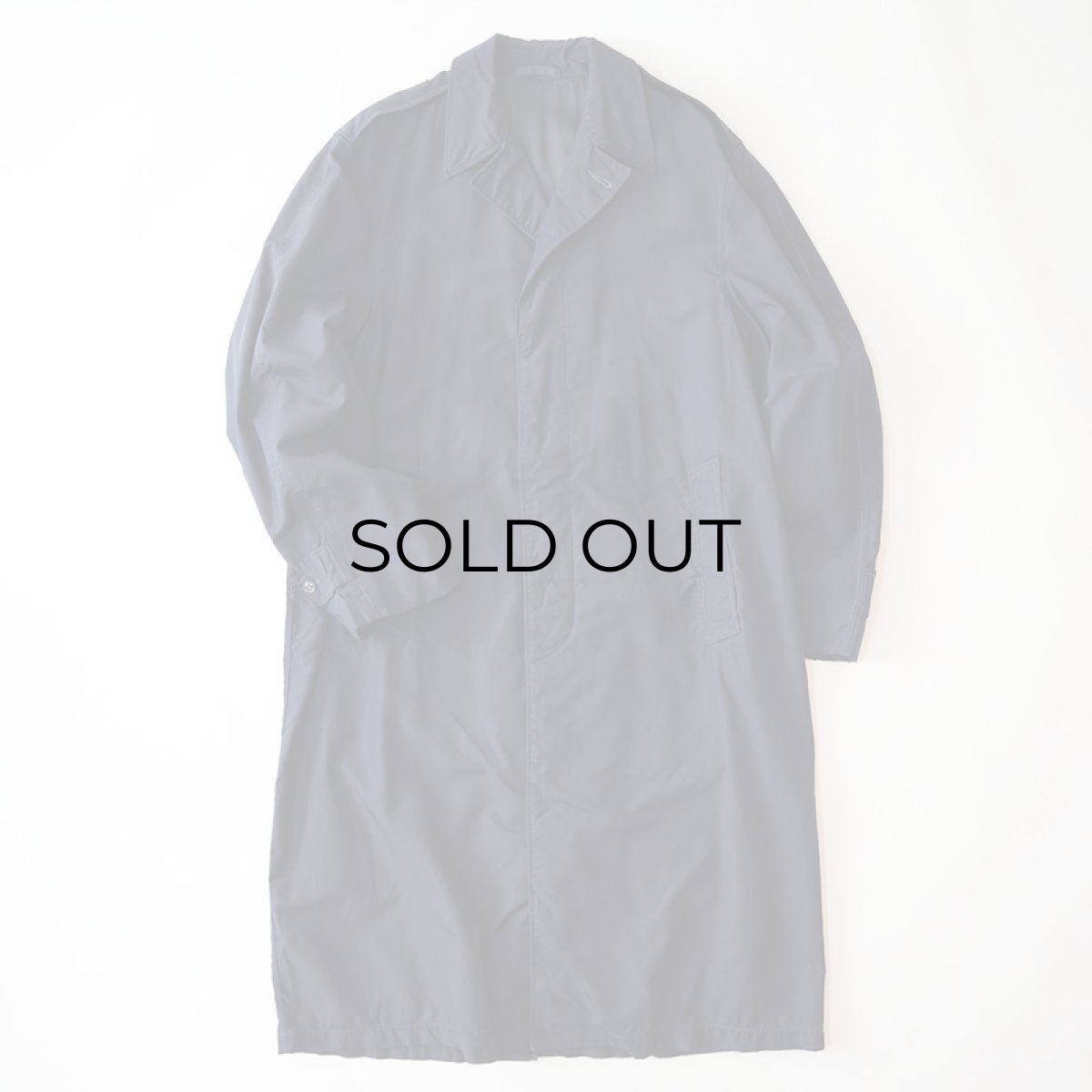 画像1: 50's US AIR FORCE NYLON RAYON RAINCOAT 【38R】 (1)