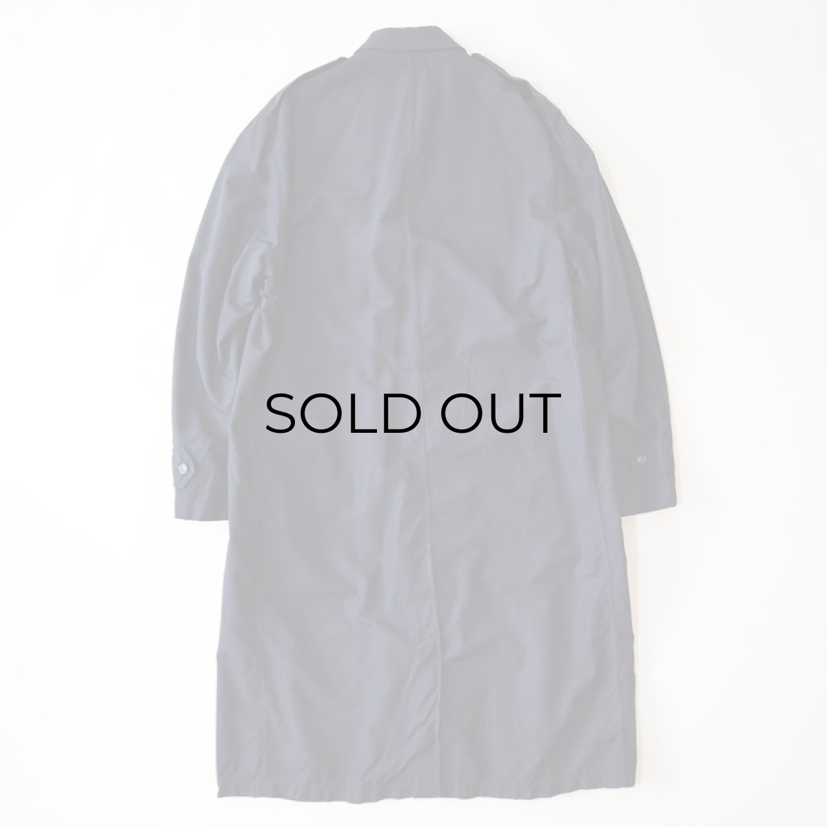 画像2: 50's US AIR FORCE NYLON RAYON RAINCOAT 【38R】 (2)