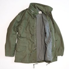 画像2: 60's US MARINE CORPS M-65 COTTON NYLON SATEEN FIELD JACKET "GRAY LINING" "REGULAR - X-SMALL" (2)