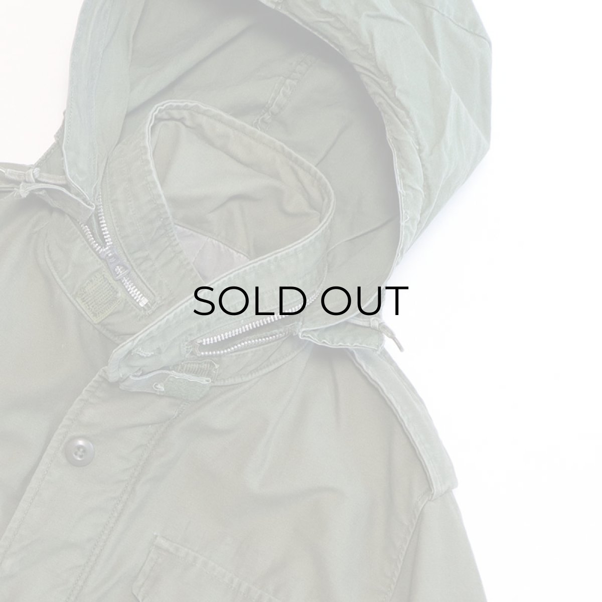 画像5: 60's US MARINE CORPS M-65 COTTON NYLON SATEEN FIELD JACKET "GRAY LINING" "REGULAR - X-SMALL" (5)