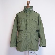 画像17: 60's US MARINE CORPS M-65 COTTON NYLON SATEEN FIELD JACKET "GRAY LINING" "REGULAR - X-SMALL" (17)