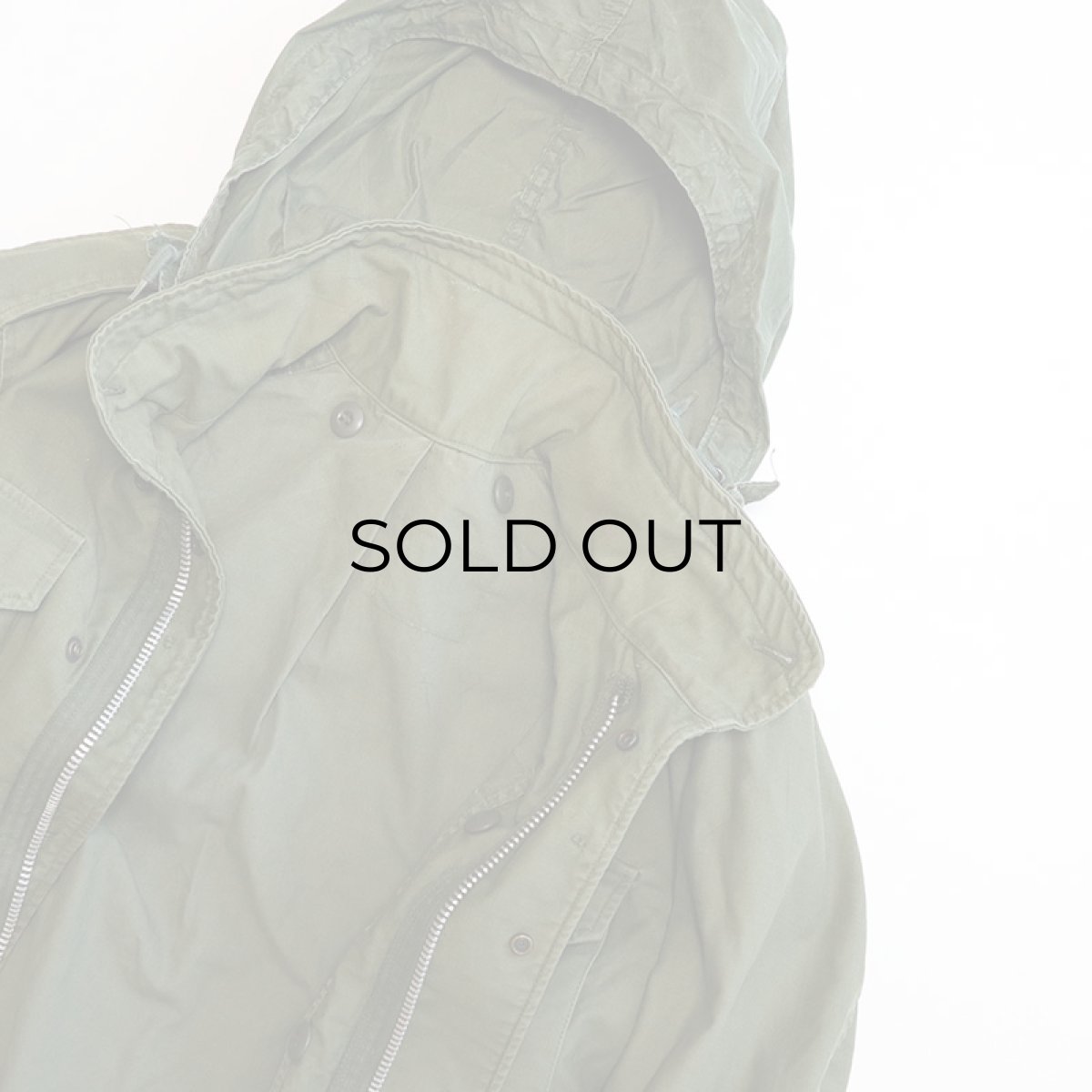 画像7: 60's US ARMY M-65 COTTON NYLON SATEEN FIELD JACKET (7)