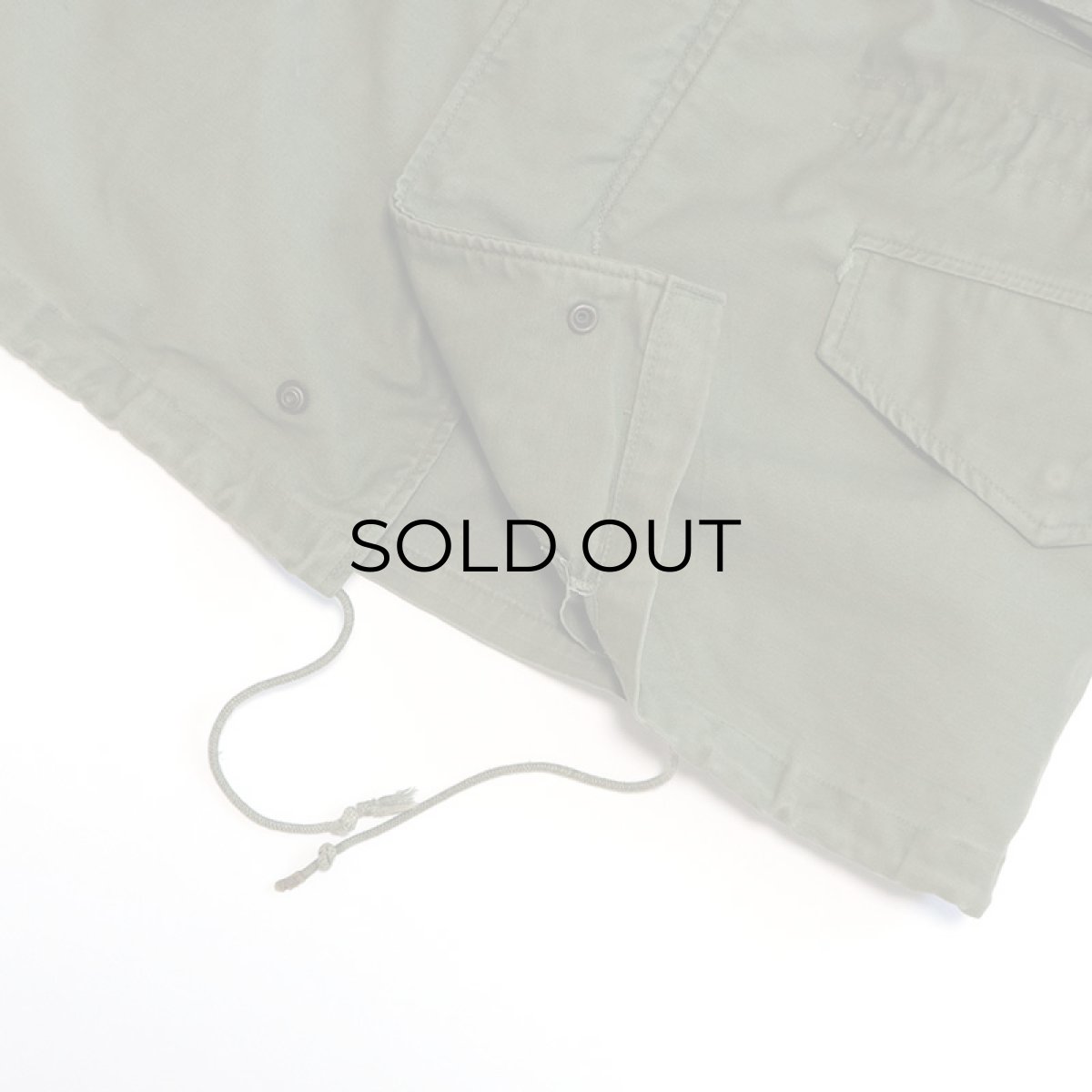 画像8: 60's US ARMY M-65 COTTON NYLON SATEEN FIELD JACKET (8)
