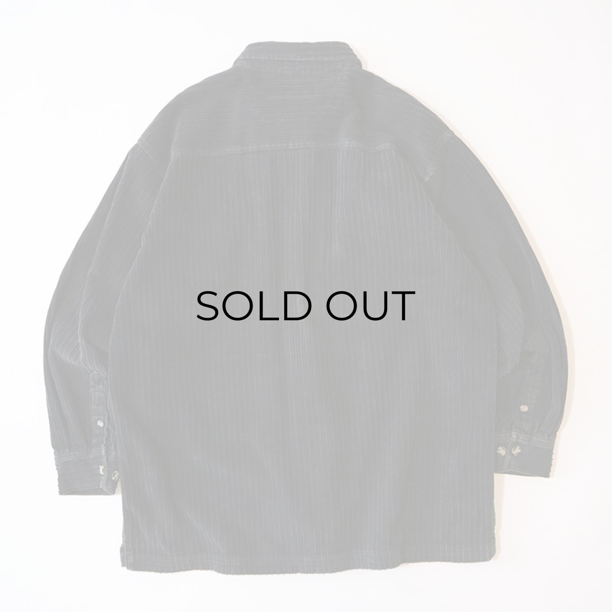 画像2: 90's NorthCrest COTTON WIDE WALE CORDUROY ZIP SHIRT JACKET (2)