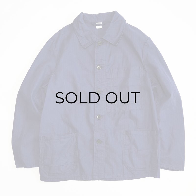 ジャケット・アウター 40s Herringbone Chambray Work Jacket MK171-3127-DARK-NAVY-WJ101-