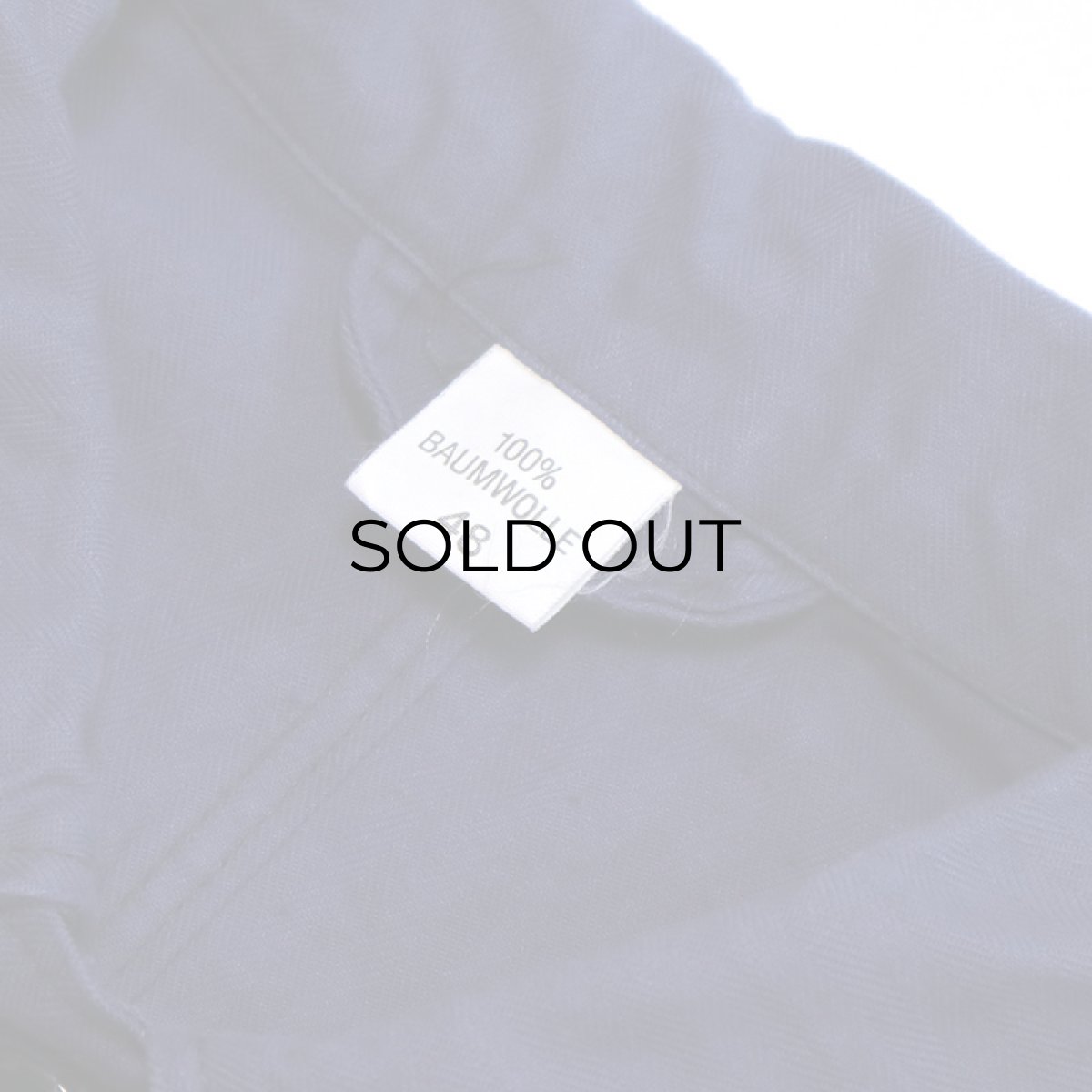 画像7: OLD GERMAN MILITARY COTTON HERRINGBONE TWILL WORK JACKET (7)