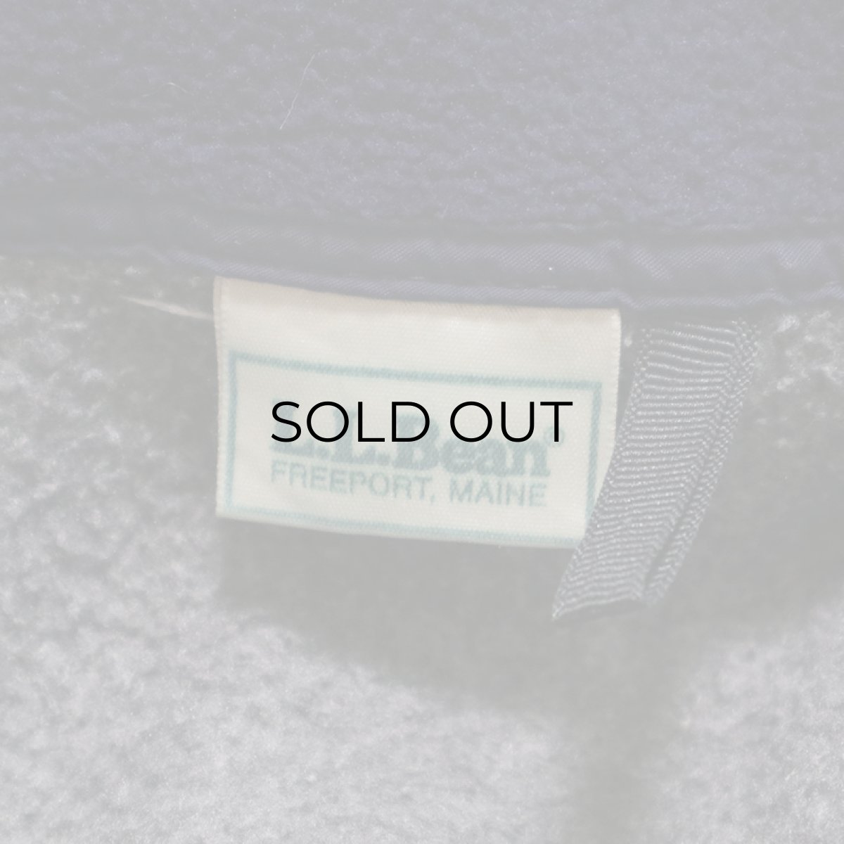 画像7: 90's L.L. BEAN FLEECE ZIP JACKET (7)