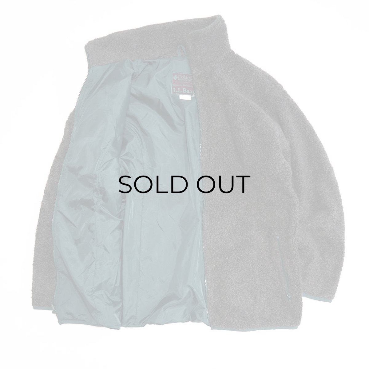 画像2: 90's Columbia for L.L. BEAN FLEECE ZIP JACKET (2)
