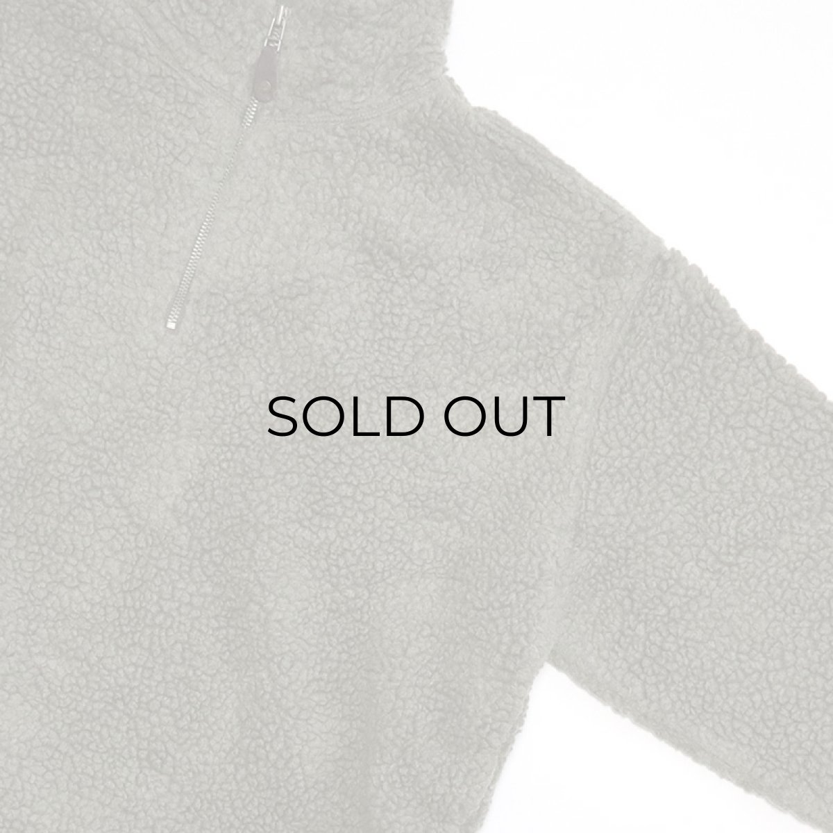 画像3: 90's BANANA REPUBLIC FLEECE HALF ZIP PULLOVER JACKET (3)