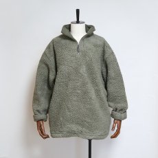 画像9: 90's BANANA REPUBLIC FLEECE HALF ZIP PULLOVER JACKET (9)