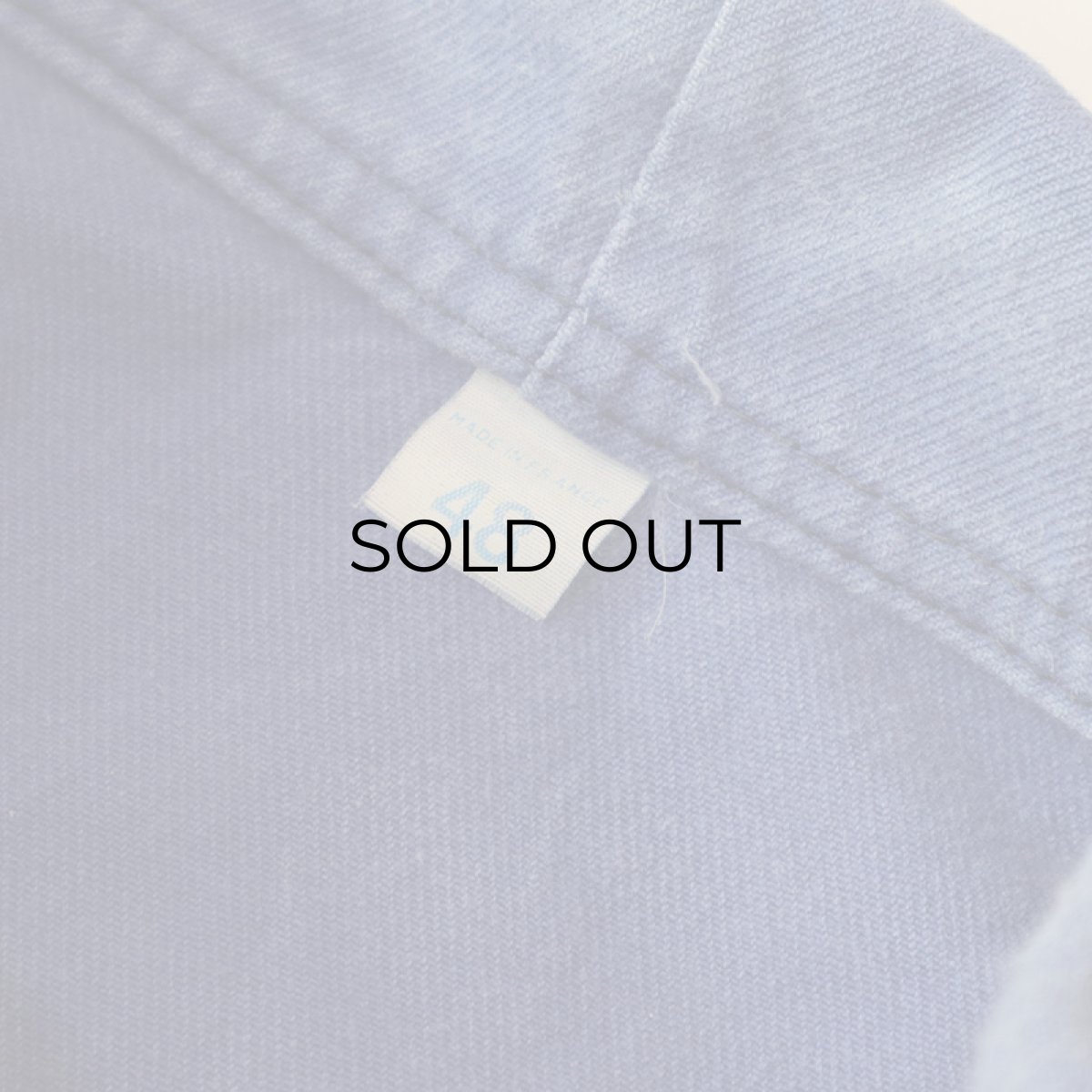 画像8: OLD UNKNOWN BRAND COTTON TWILL FRENCH WORK JACKET (8)