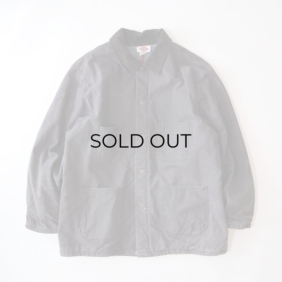 画像1: 80's-90's Dickies COTTON DUCK BLANKET LINING CHORE JACKET (1)