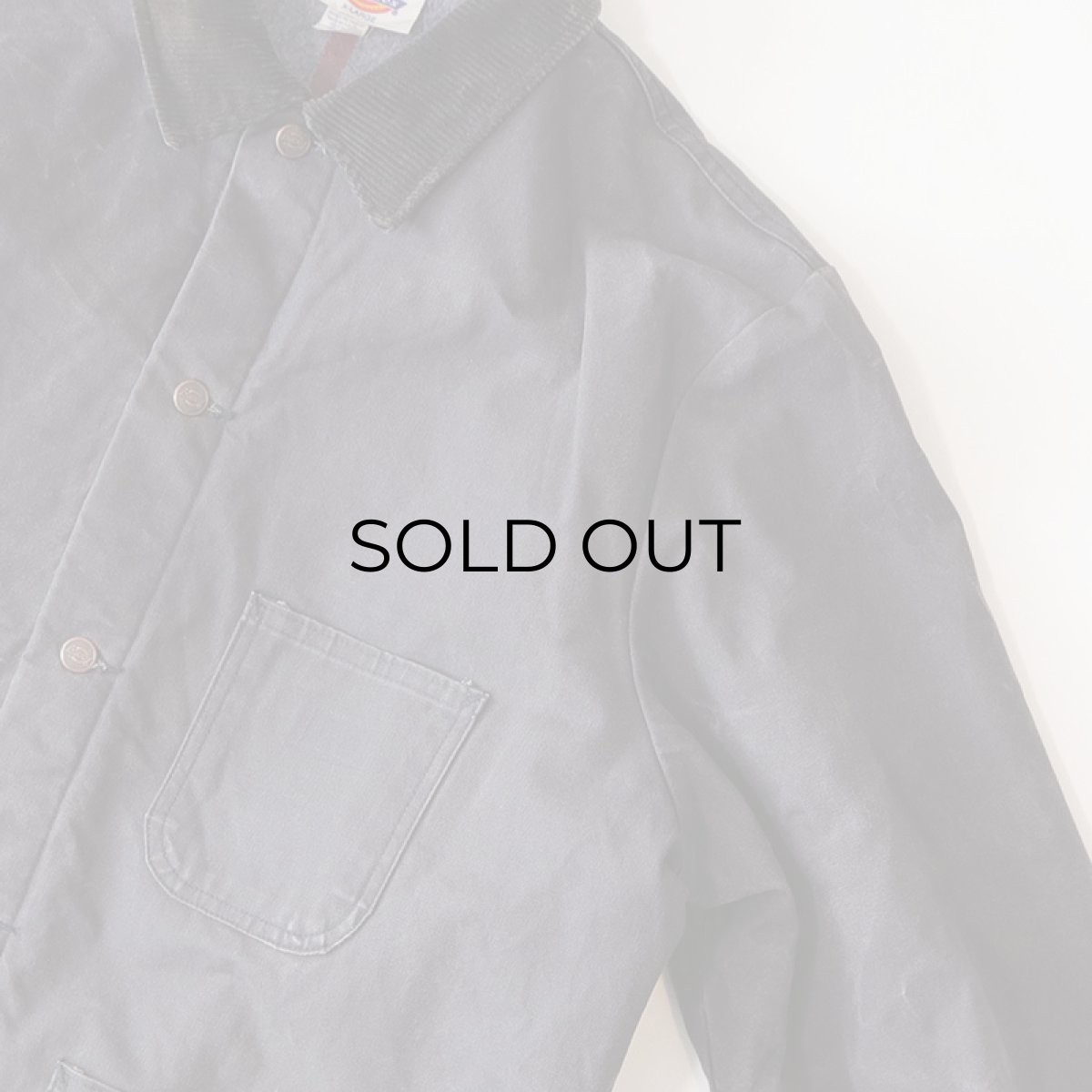 画像4: 80's-90's Dickies COTTON DUCK BLANKET LINING CHORE JACKET (4)