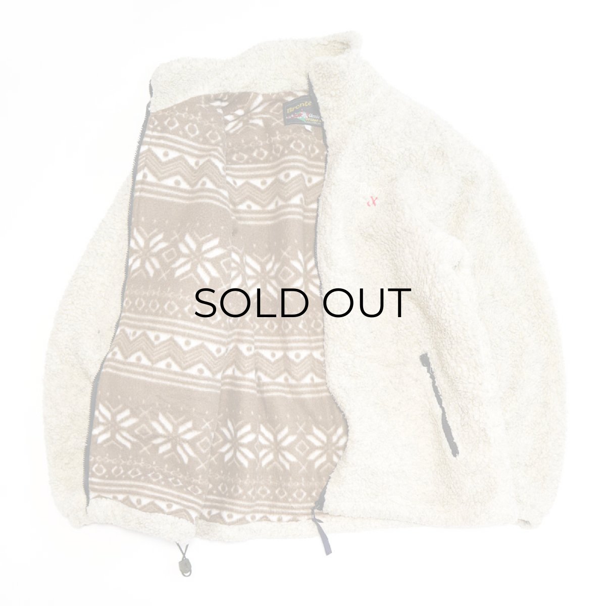 画像2: Bronte BOA FLEECE ZIP JACKET "MADE IN ENGLAND" (2)