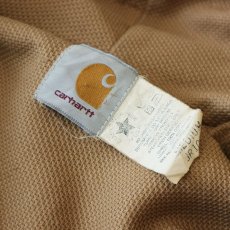 画像9: Carhartt "ACTIVE JACKET" COTTON DUCK THERMAL LINING ZIP HOODED WORK BLOUSON "MADE IN USA" (9)