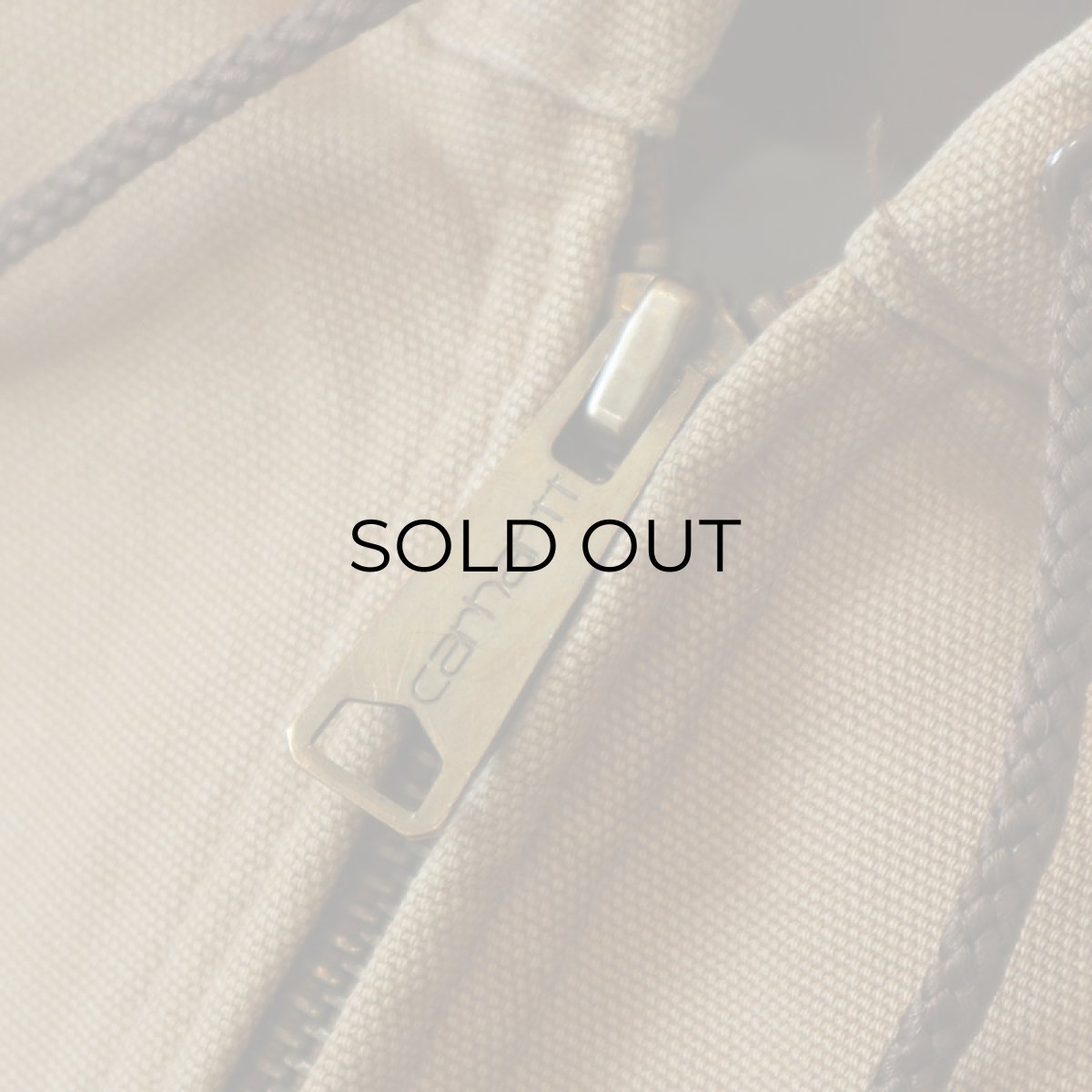 画像8: Carhartt "ACTIVE JACKET" COTTON DUCK THERMAL LINING ZIP HOODED WORK BLOUSON "MADE IN USA" (8)