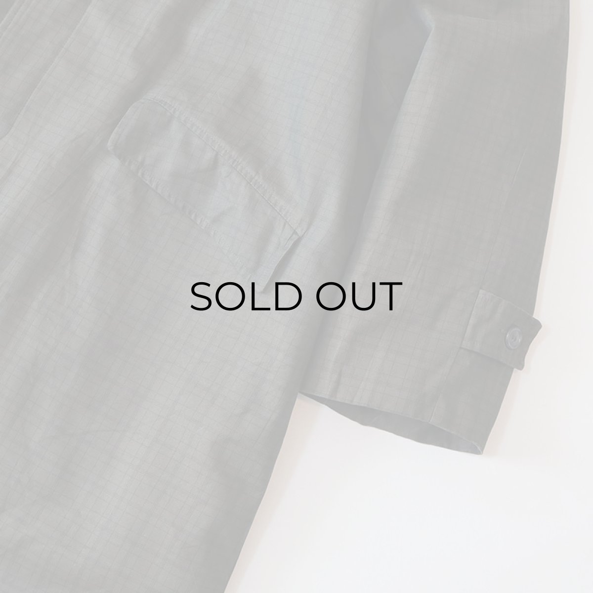 画像5: 〜60's UNKNOWN BRAND CHECK STAND FALL COLLAR COAT with BOA LINER (5)