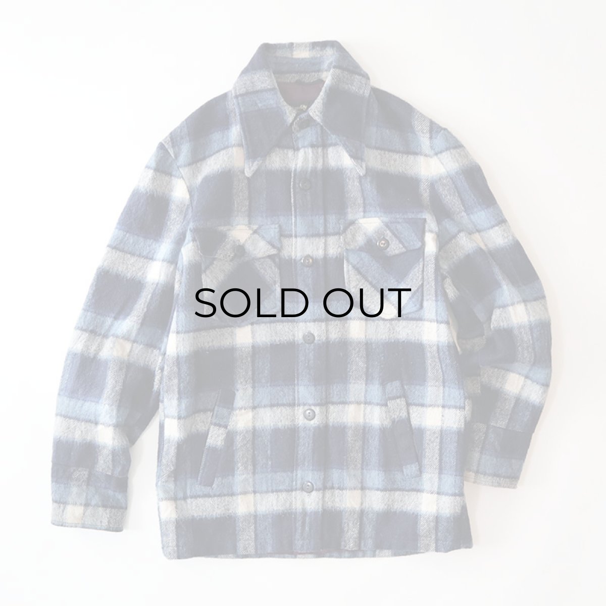 画像1: 70's Sears CHECK SPORTS JACKET (1)