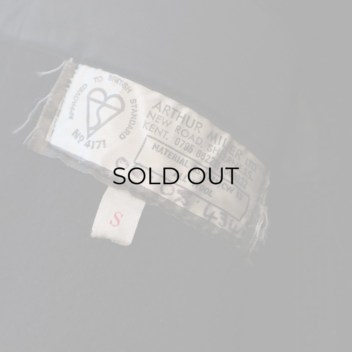 画像9: 〜70's ARTHUR MILLER WOOL MELTON DUFFLE COAT "CEGB" (9)