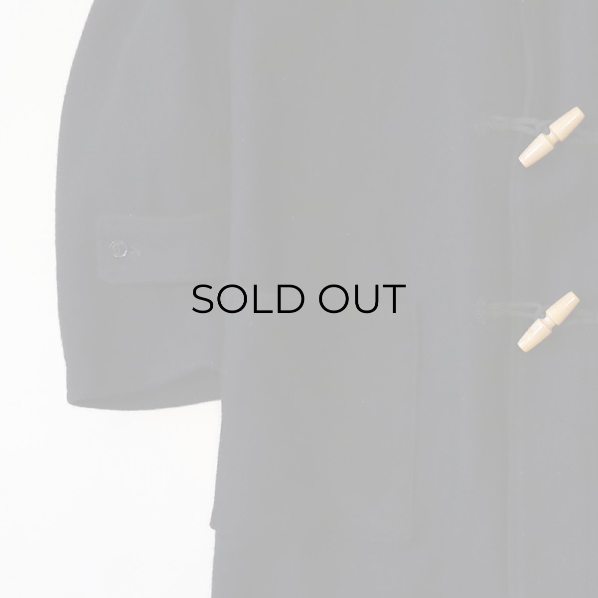 画像6: 〜70's ARTHUR MILLER WOOL MELTON DUFFLE COAT "CEGB" (6)