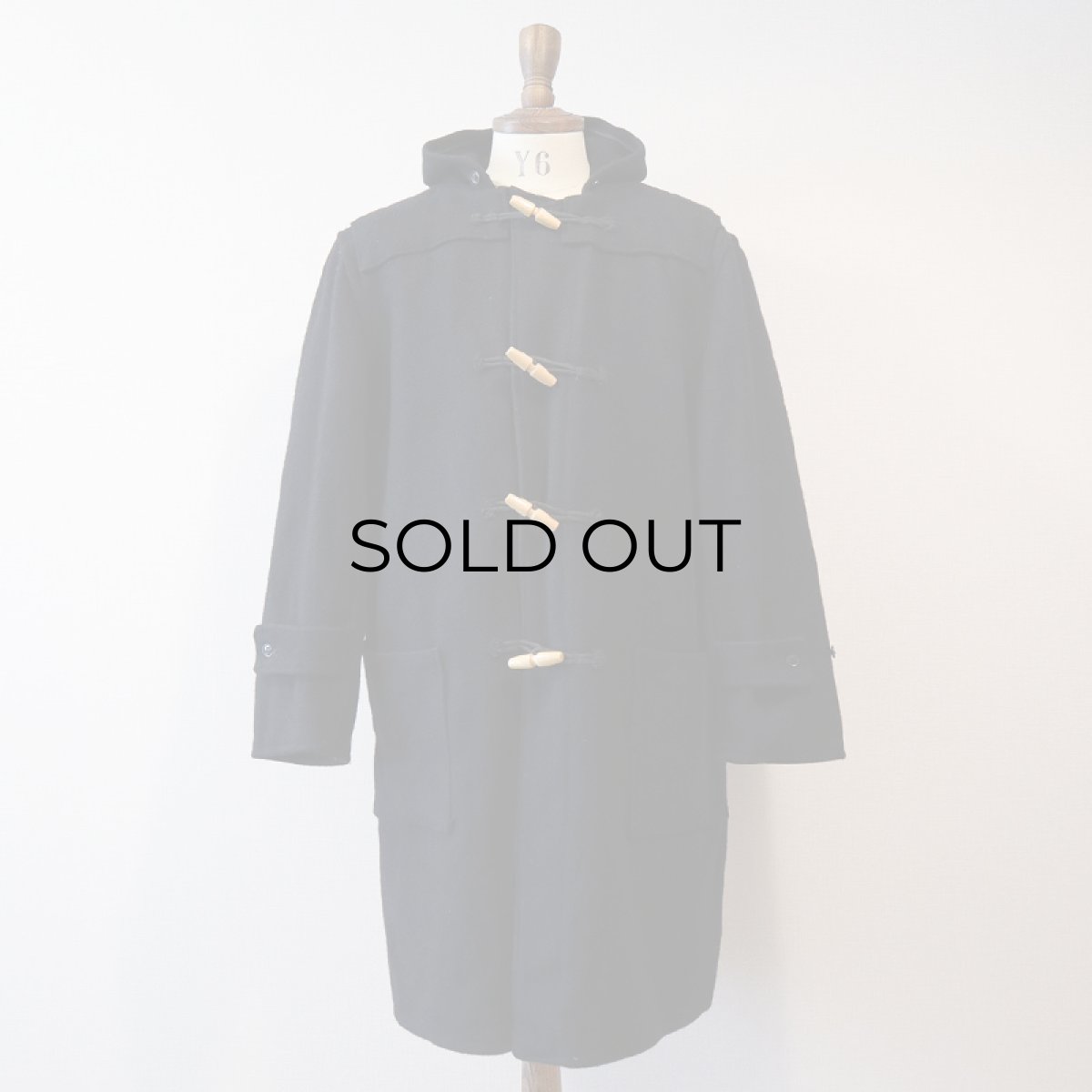 画像10: 〜70's ARTHUR MILLER WOOL MELTON DUFFLE COAT "CEGB" (10)