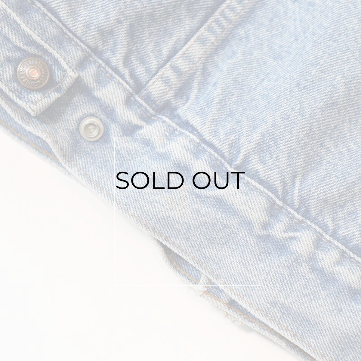 画像14: 70's Levi's 70605 DENIM BOA LINING TRUCKER JACKET (14)