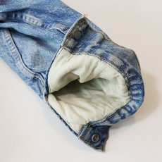 画像13: 70's Levi's 70605 DENIM BOA LINING TRUCKER JACKET (13)