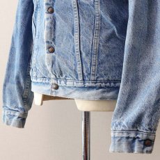 画像8: 70's Levi's 70605 DENIM BOA LINING TRUCKER JACKET (8)