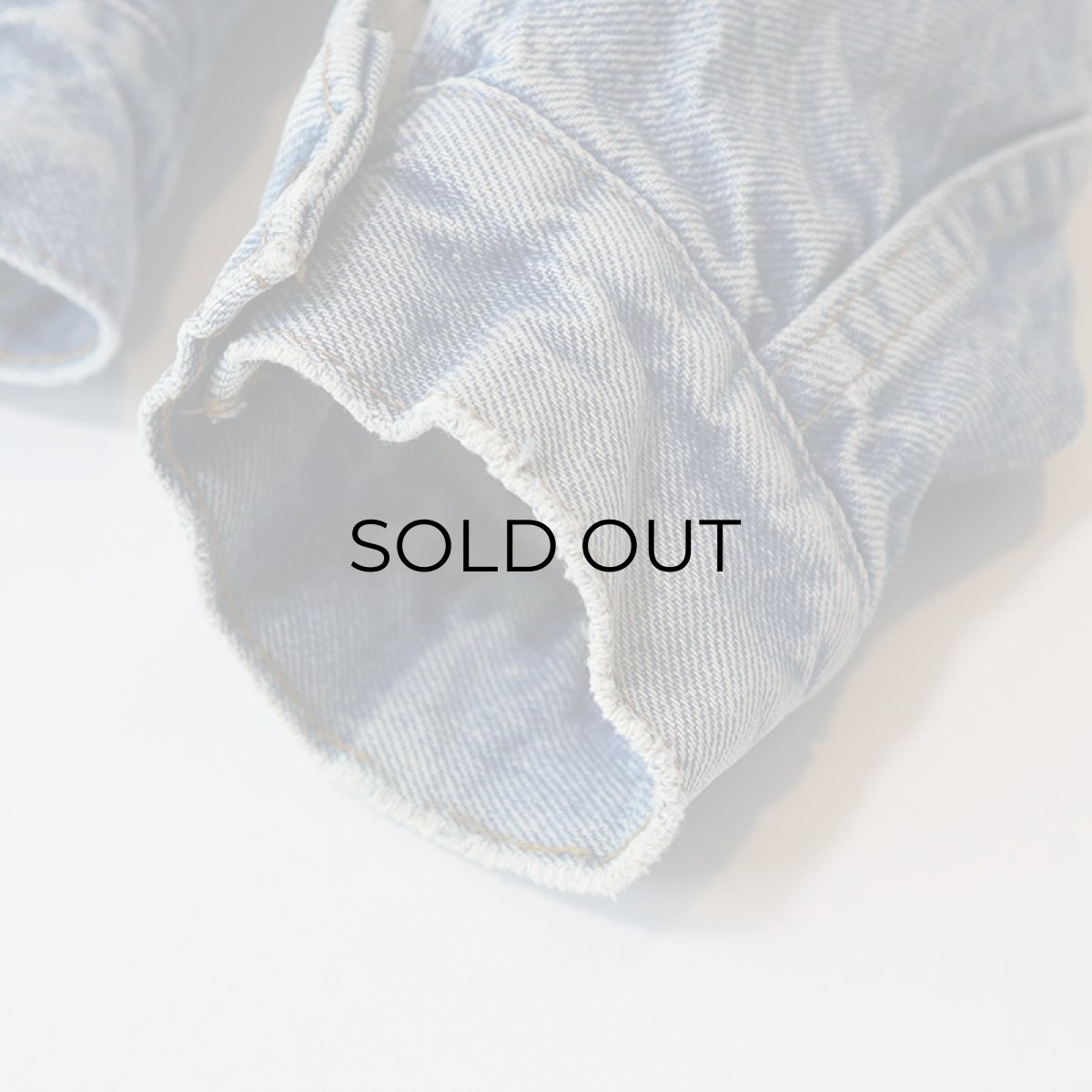 画像17: 70's Levi's 70605 DENIM BOA LINING TRUCKER JACKET (17)