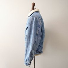 画像3: 70's Levi's 70605 DENIM BOA LINING TRUCKER JACKET (3)