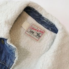 画像10: 70's Lee "STORM RIDER" DENIM BOA LINING RANCH COAT (10)