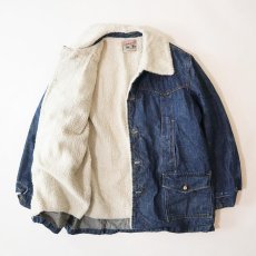 画像8: 70's Lee "STORM RIDER" DENIM BOA LINING RANCH COAT (8)