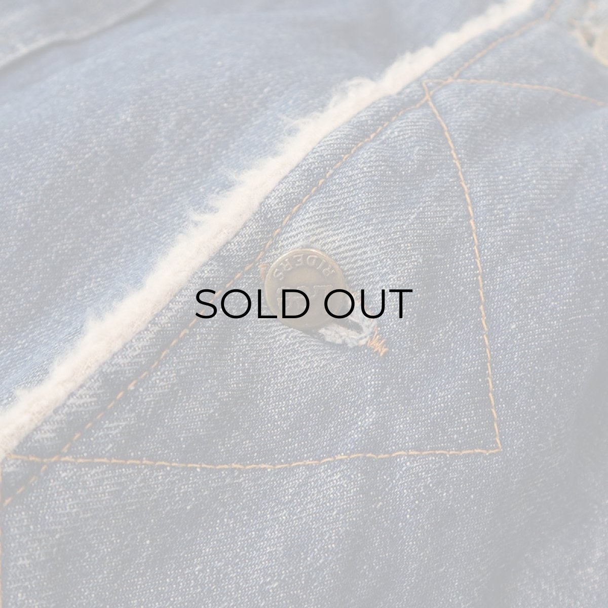 画像11: 70's Lee "STORM RIDER" DENIM BOA LINING RANCH COAT (11)